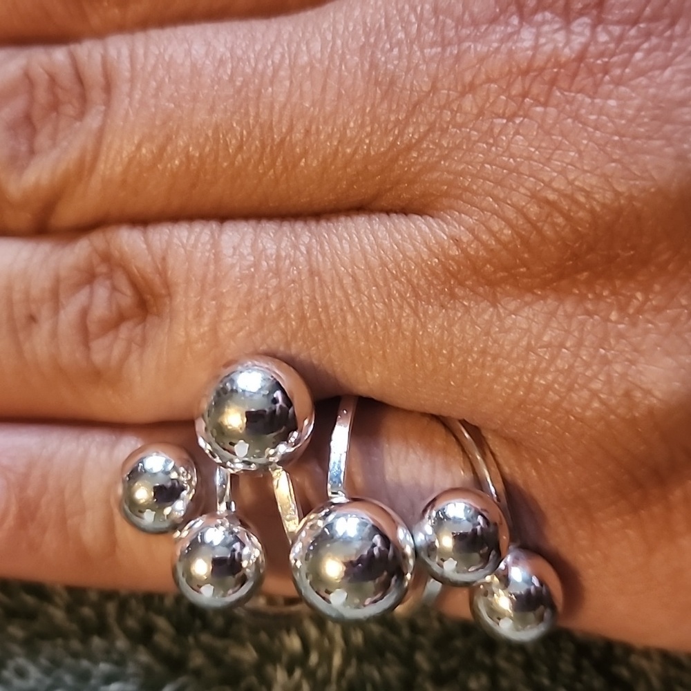 Sliver statement ring - Picture 4 of 4
